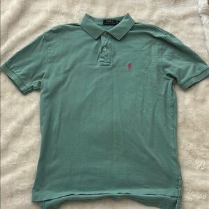 Polo by Ralph Lauren Men's Green Polo Shirt